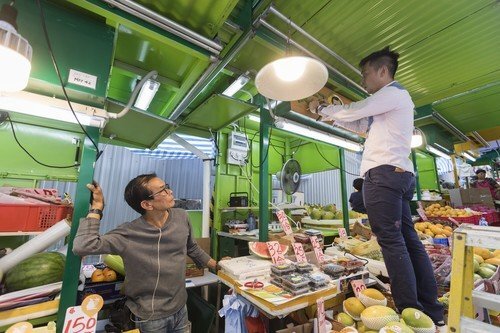 The URA has given the hawker stalls new looks by furbishing them with tailor-made decorations to highlight their features.​